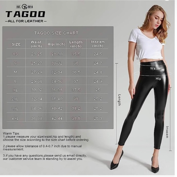 Tagoo All For Leather Leggings - Picture 12 of 13